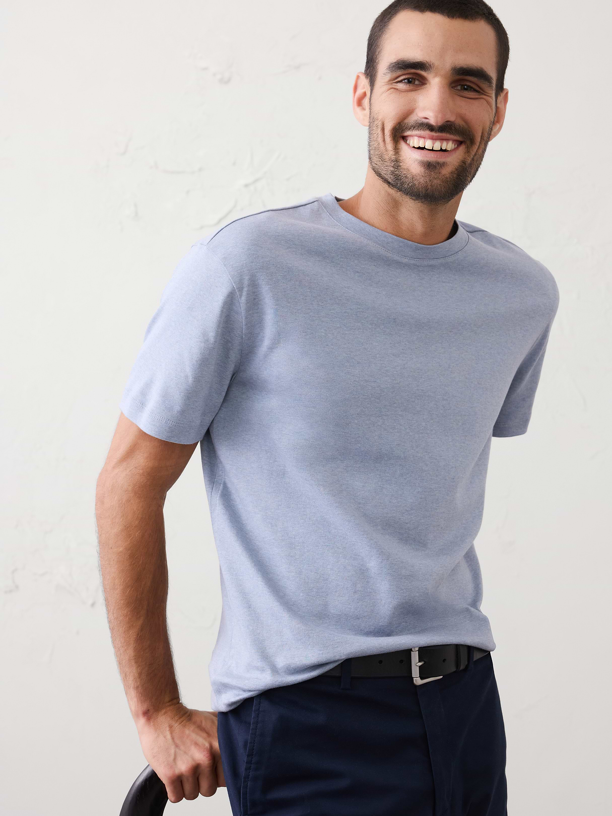 luxe touch crew neck t shirt luxe touch crew neck t shirt