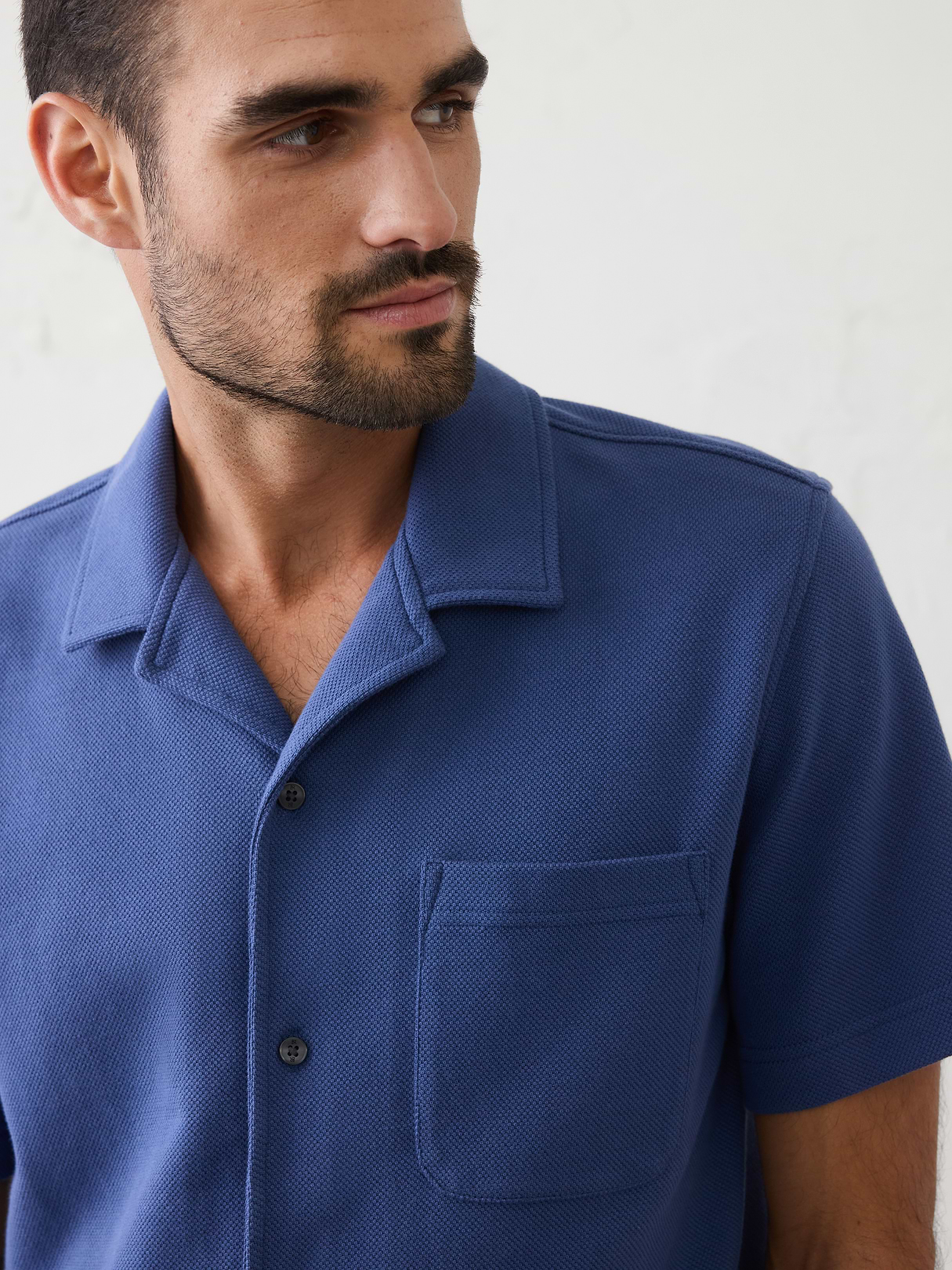 standard fit textured resort polo standard fit textured resort polo