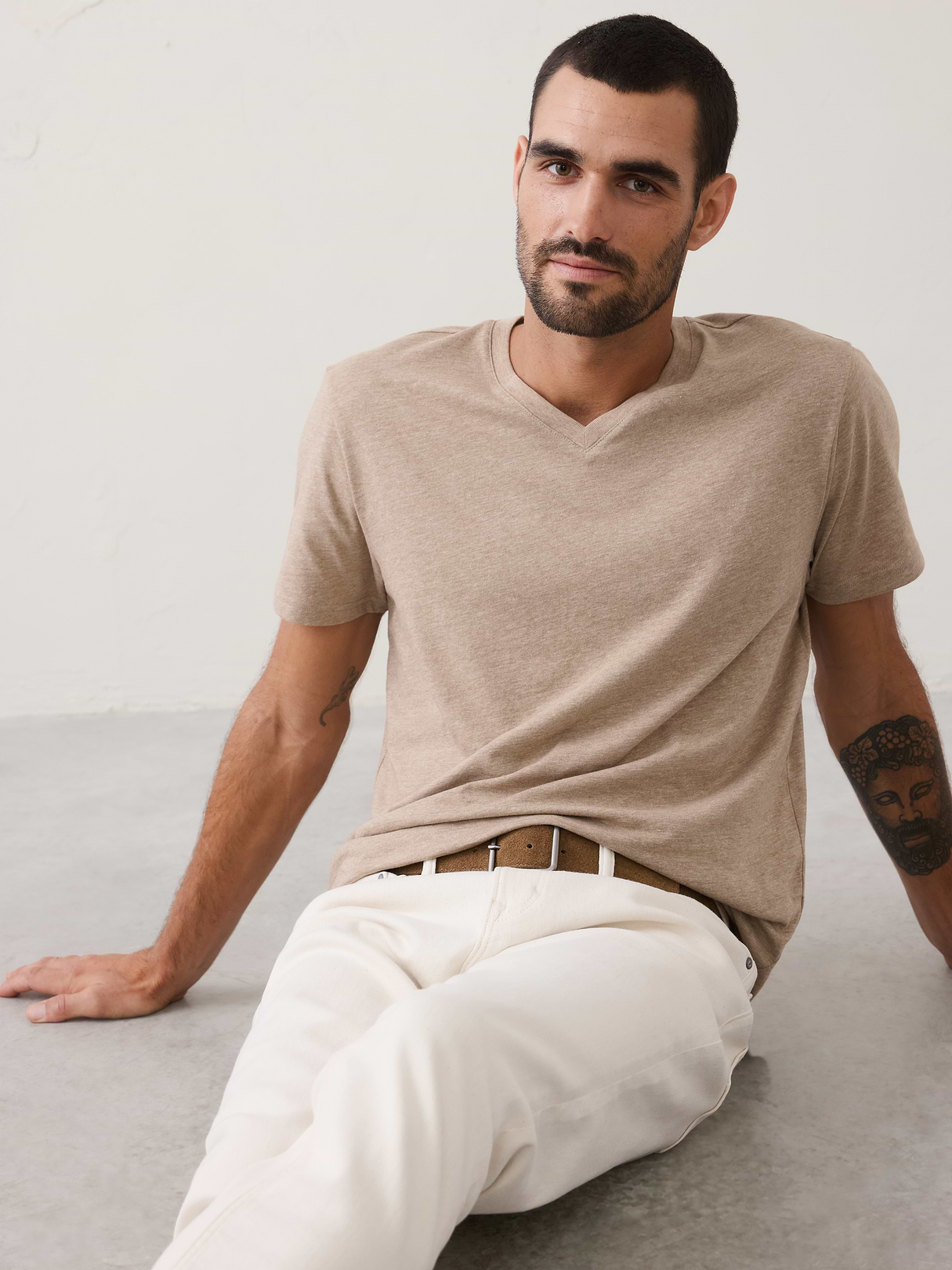 standard fit premium wash v neck shirt standard fit premium wash v neck shirt