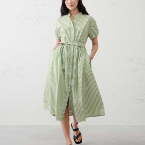Витрина poplin midi shirtdress