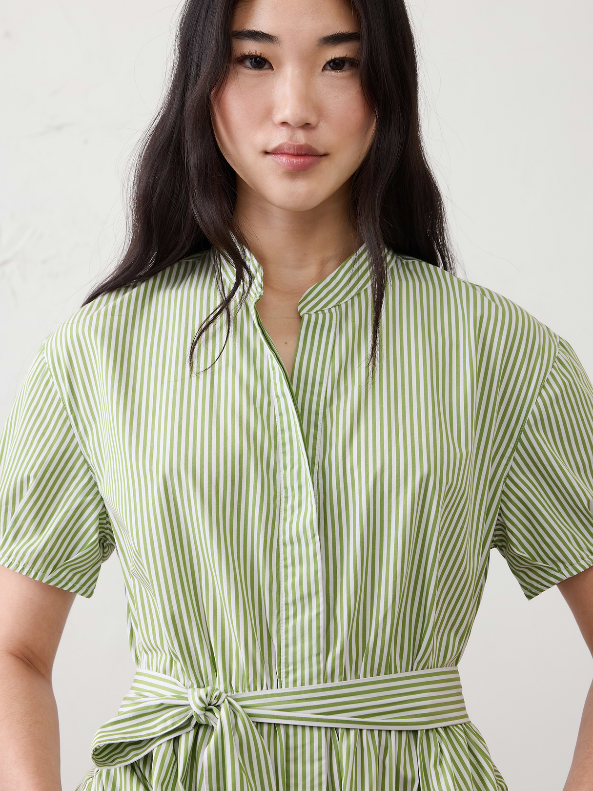 poplin midi shirtdress poplin midi shirtdress
