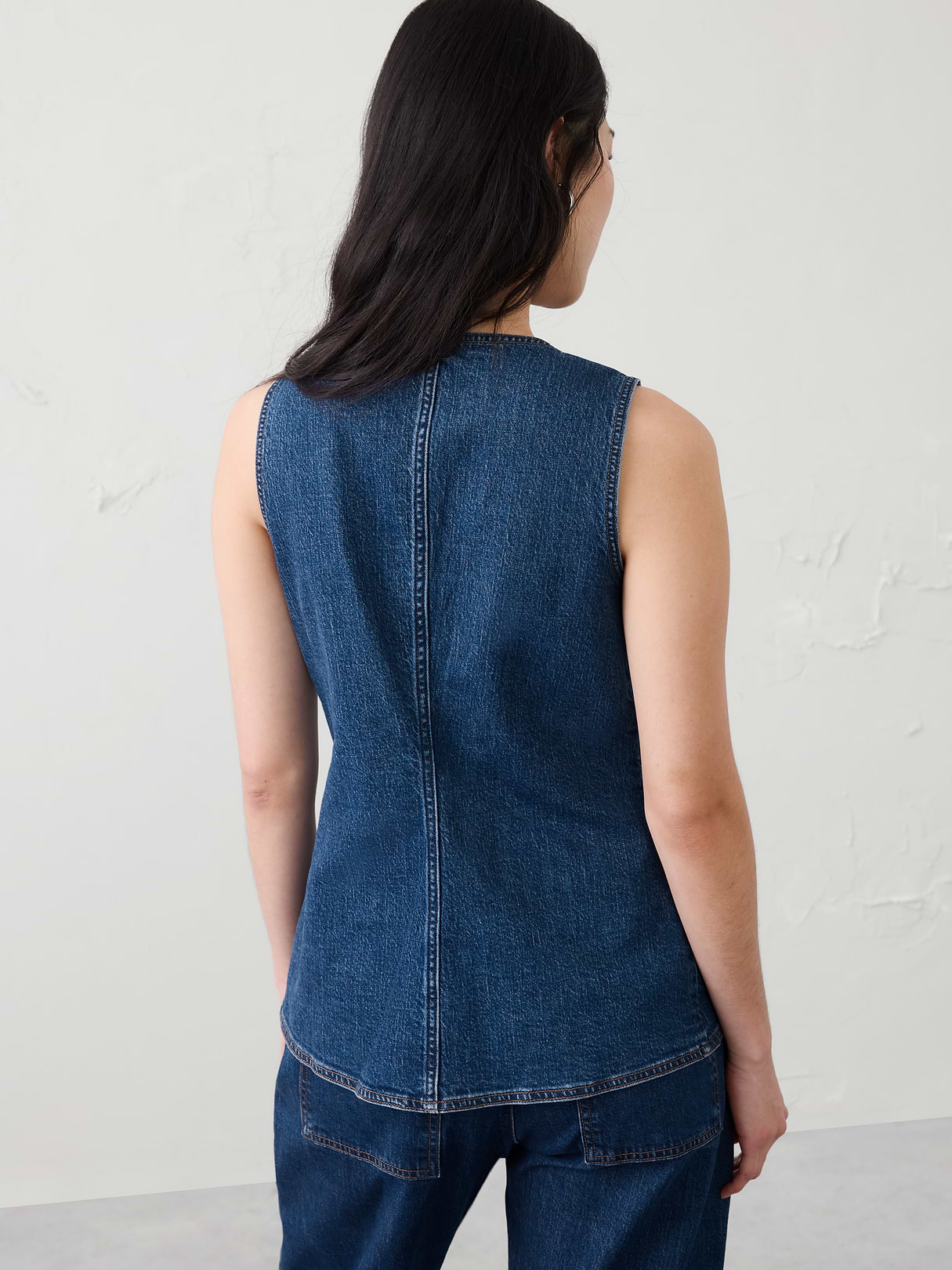 long denim vest long denim vest