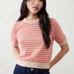 Витрина texture stitch cropped sweater
