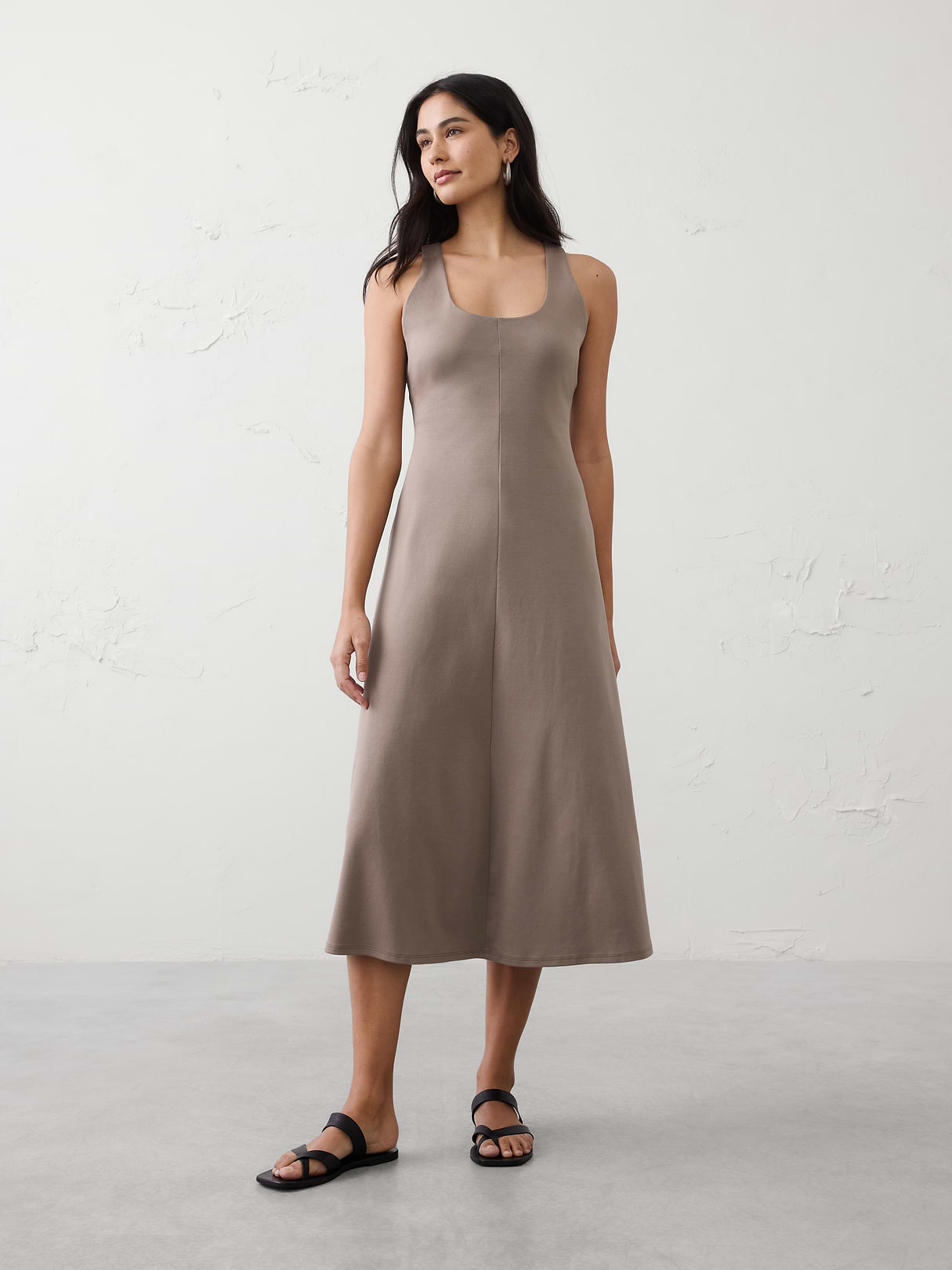 tank midi dress tank midi dress