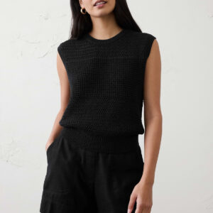 Витрина mixed stitch sweater tank