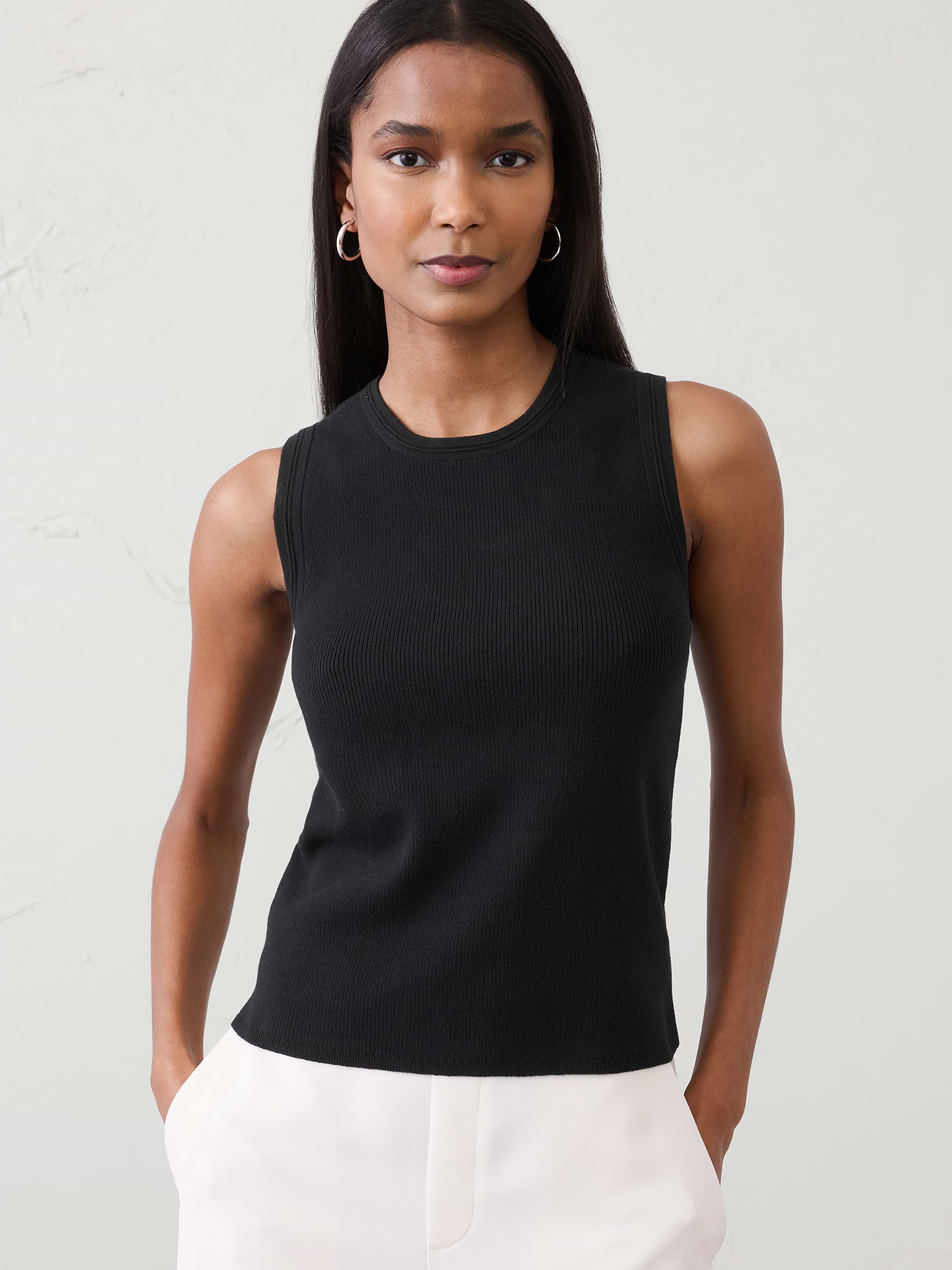 ribbed sweater tank ribbed sweater tank