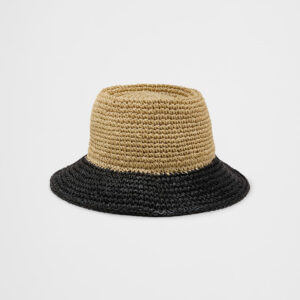 straw bucket hat