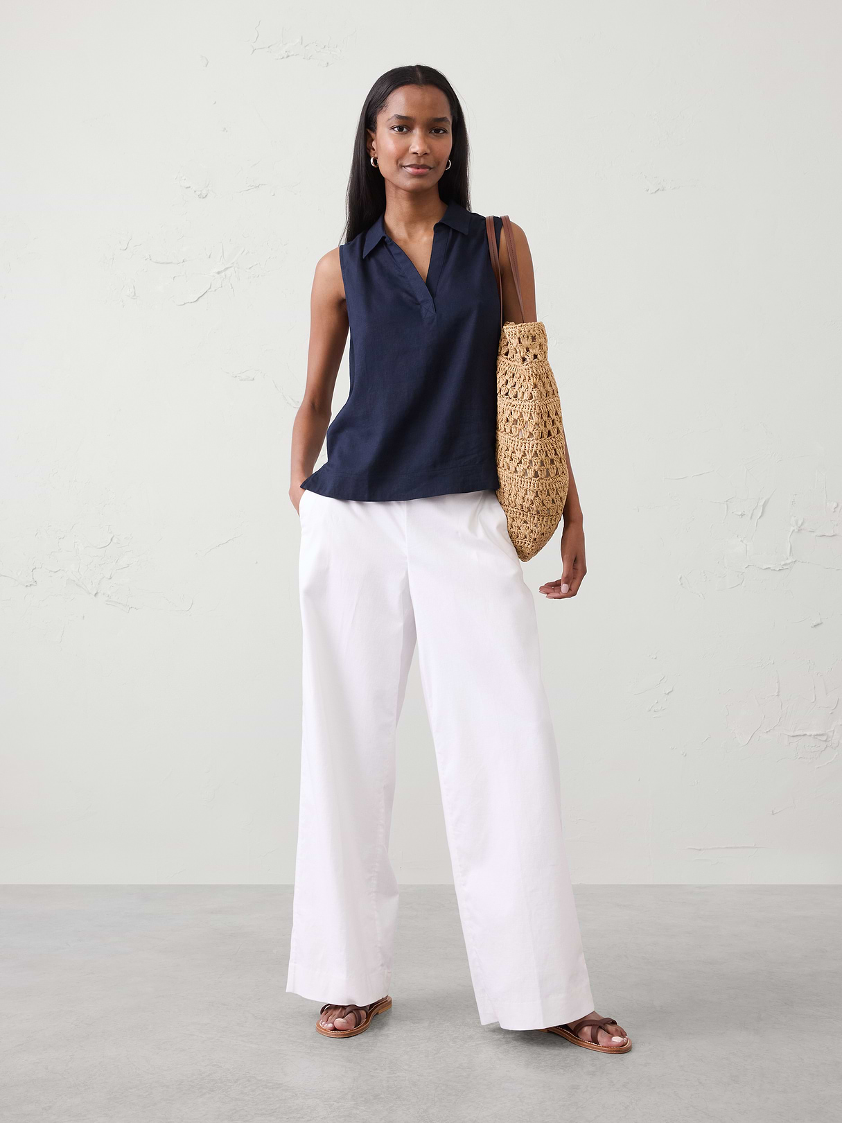 linen blend popover top linen blend popover top