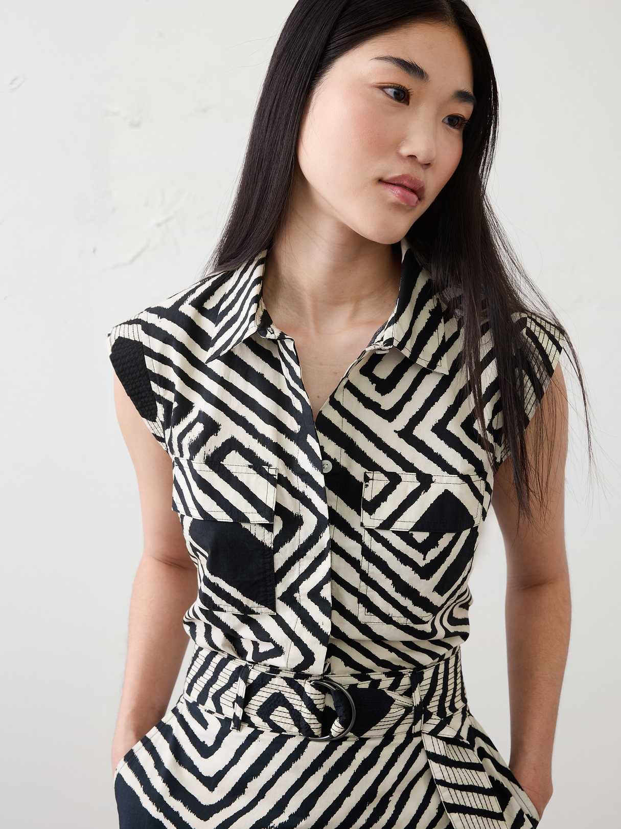 trapunto cap sleeve shirt trapunto cap sleeve shirt