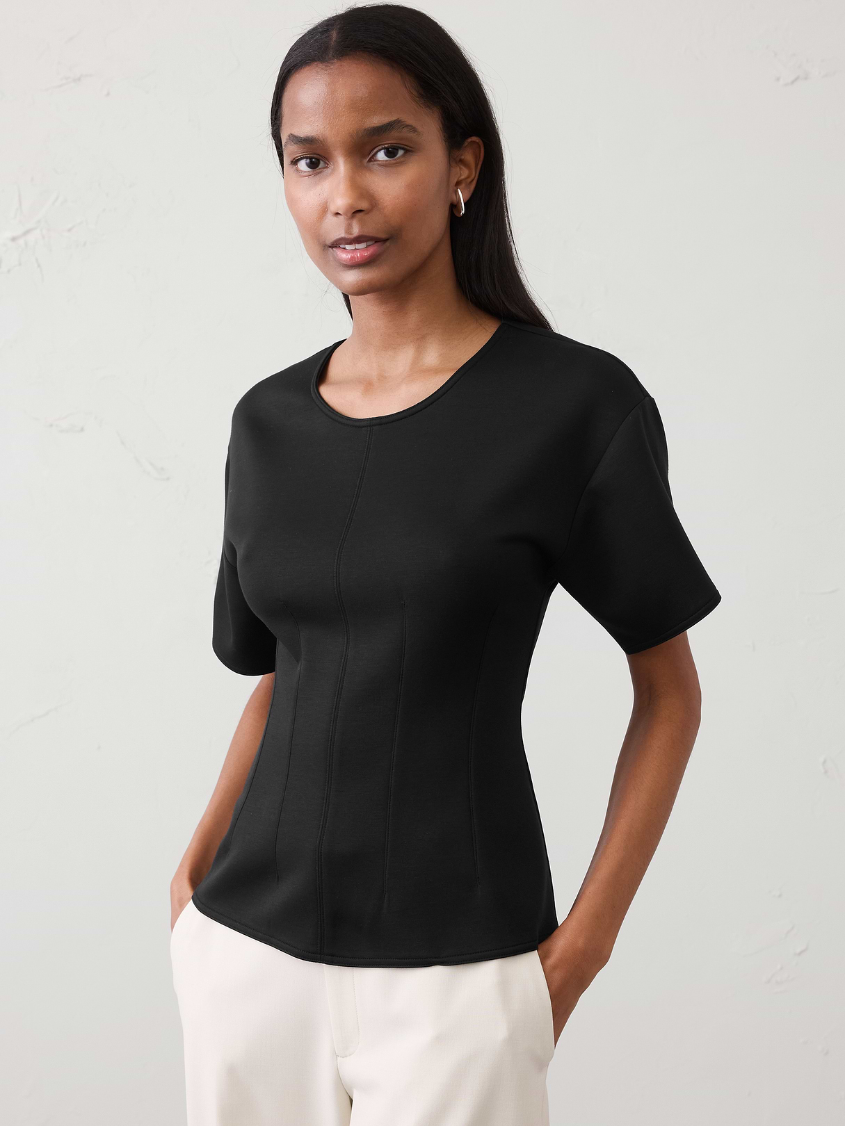 soft touch seamed top soft touch seamed top