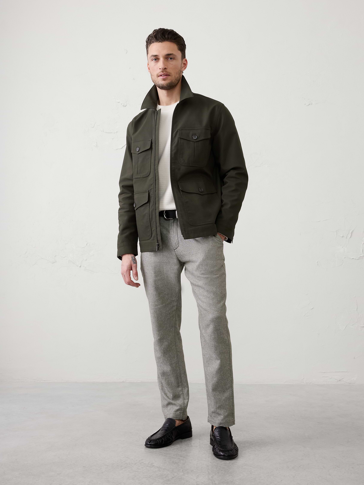 linen blend pant linen blend pant