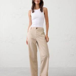 Витрина straight high rise utility twill pant