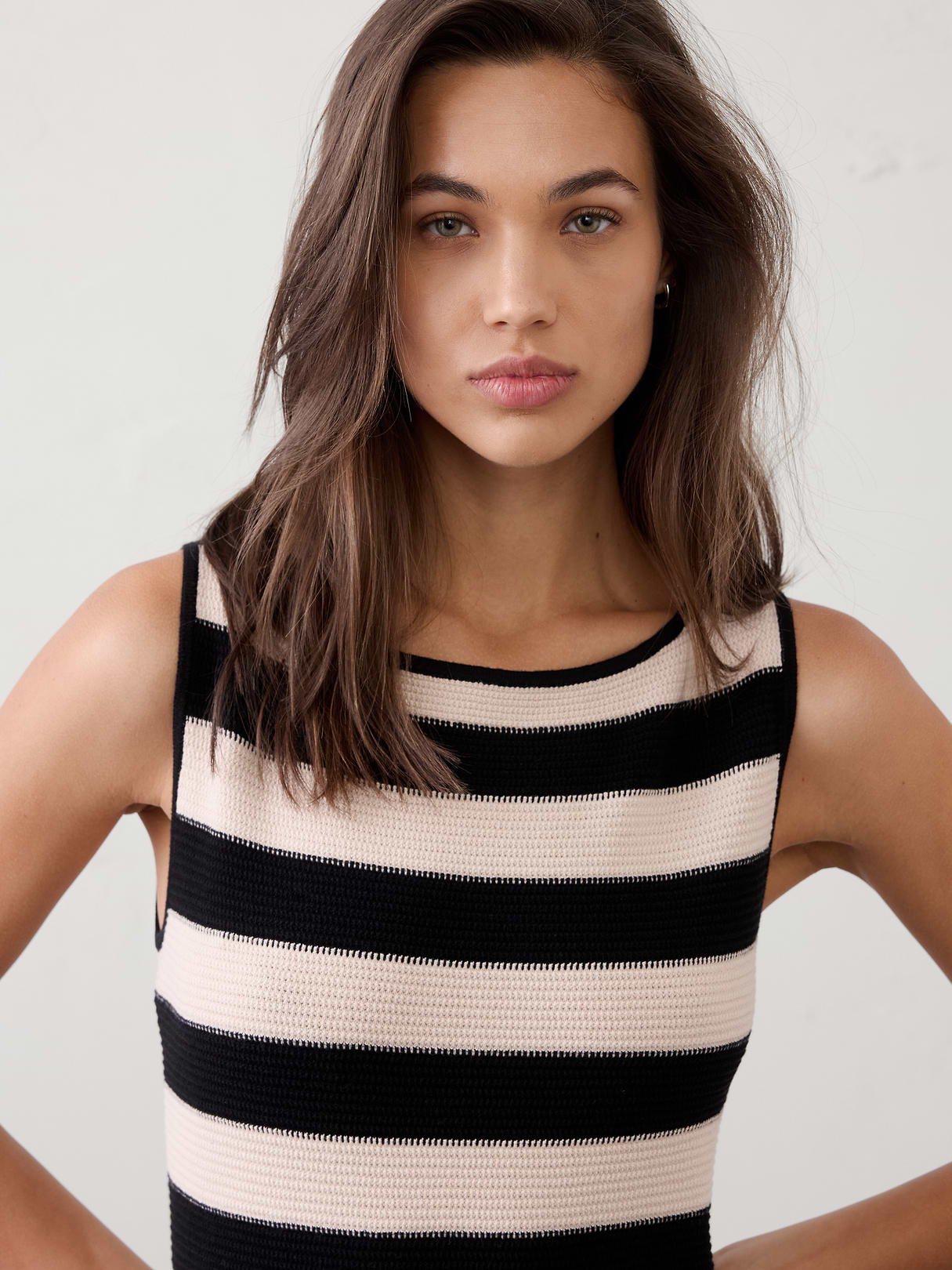 textured striped midi sweater dress textured striped midi sweater dress