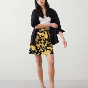bias mini skirt