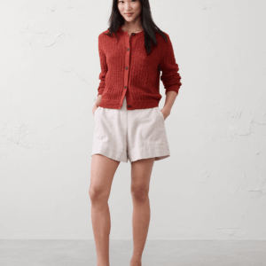 Витрина cotton blend textured cardigan
