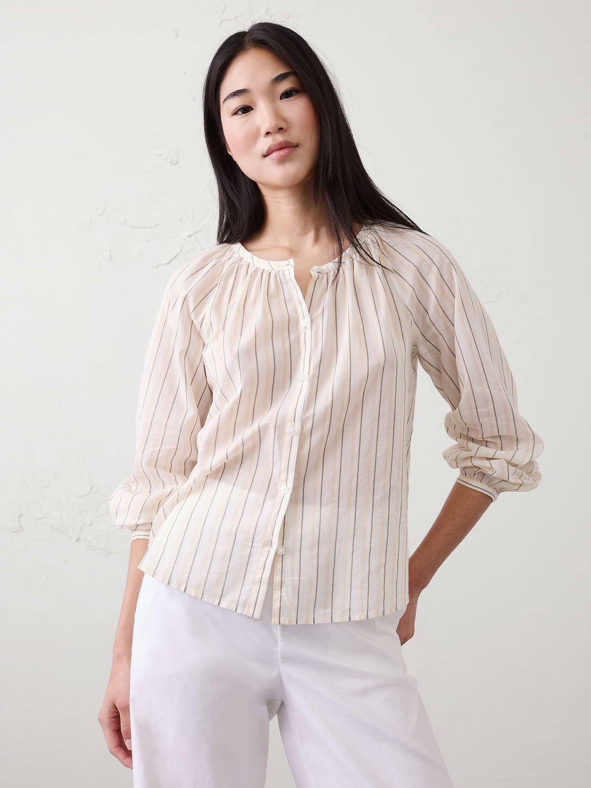 voile puff sleeve shirt voile puff sleeve shirt