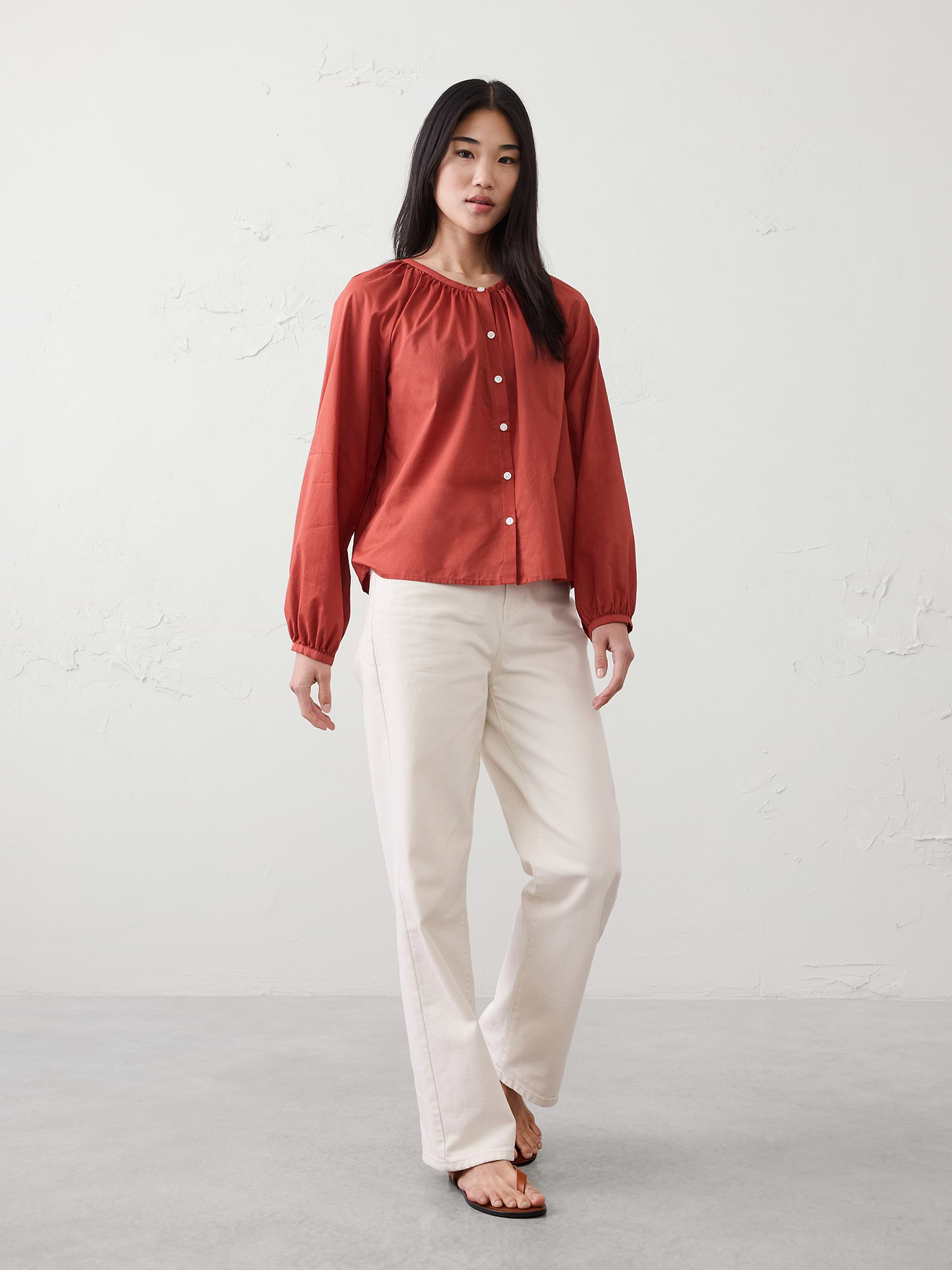 voile puff sleeve shirt voile puff sleeve shirt
