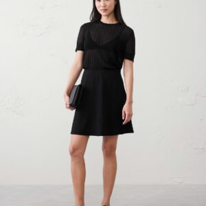 bias mini skirt