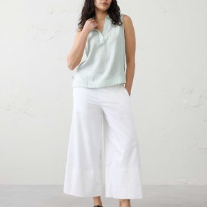 linen blend popover top