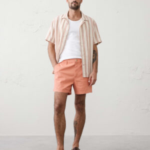 Home slim fit 5" summerweight chino short