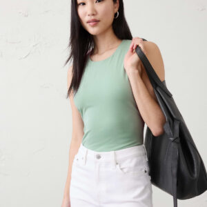 soft stretch racer tank