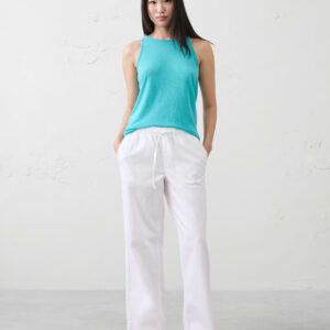 Витрина linen blend racer back tank
