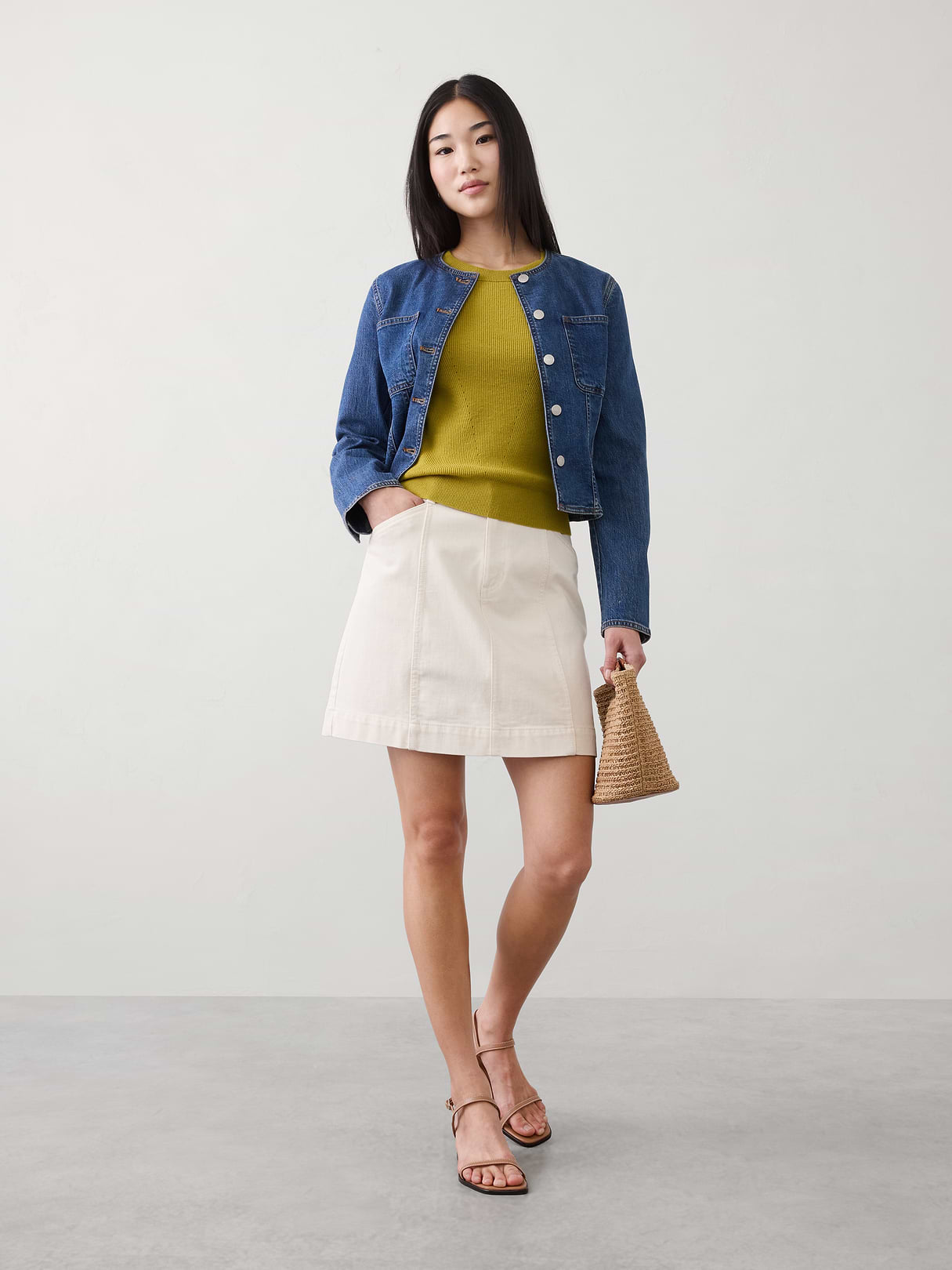 cotton pointelle sweater cotton pointelle sweater