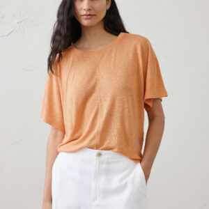 Витрина linen blend dolman sleeve t shirt