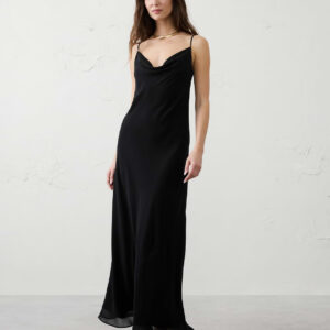 chiffon maxi dress