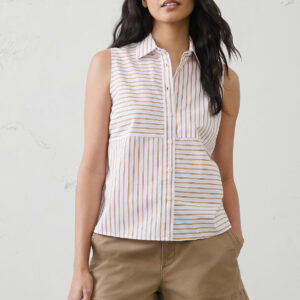 mixed striped shirt