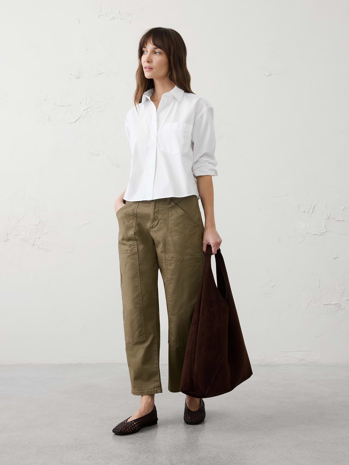 cotton cropped shirt cotton cropped shirt