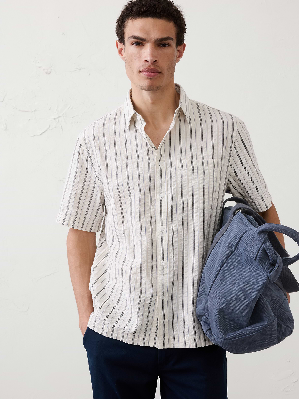 standard fit seersucker shirt standard fit seersucker shirt