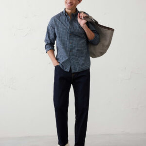Home standard fit softwash cotton shirt