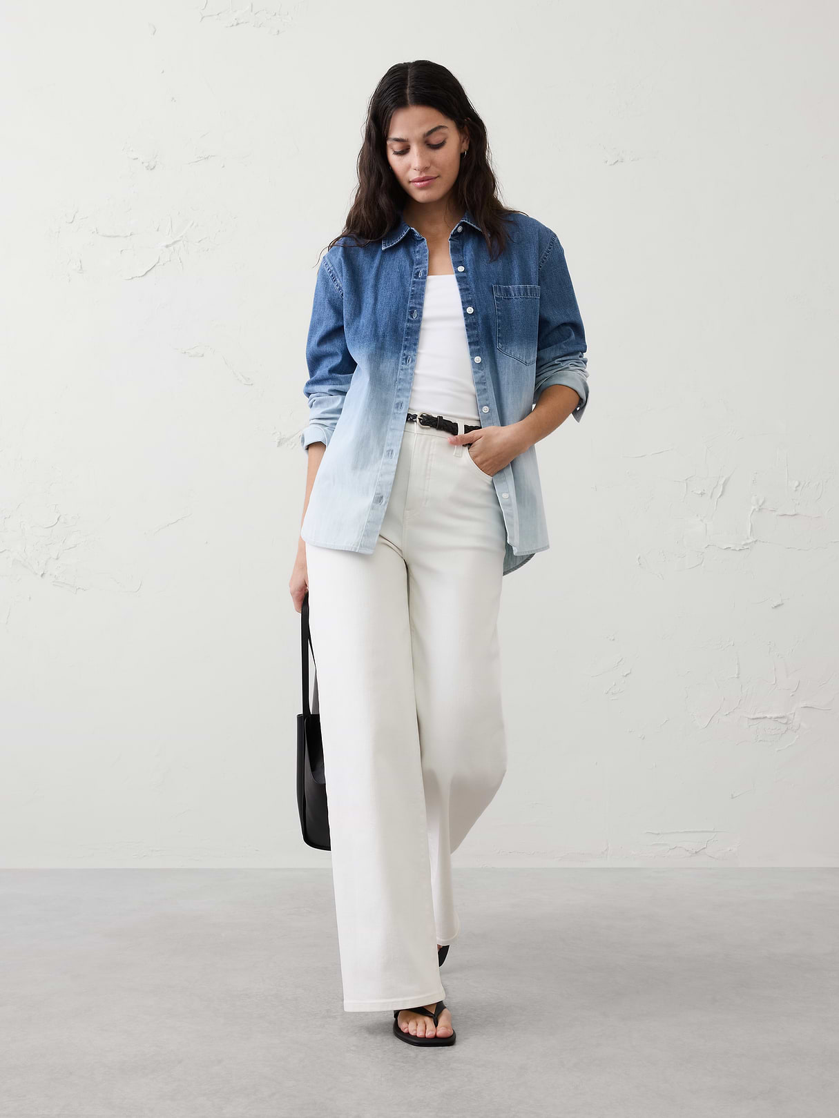ombre denim shirt ombre denim shirt
