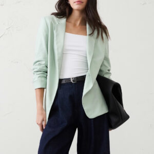 Home linen blend hayden blazer