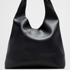 vegan leather slouchy tote