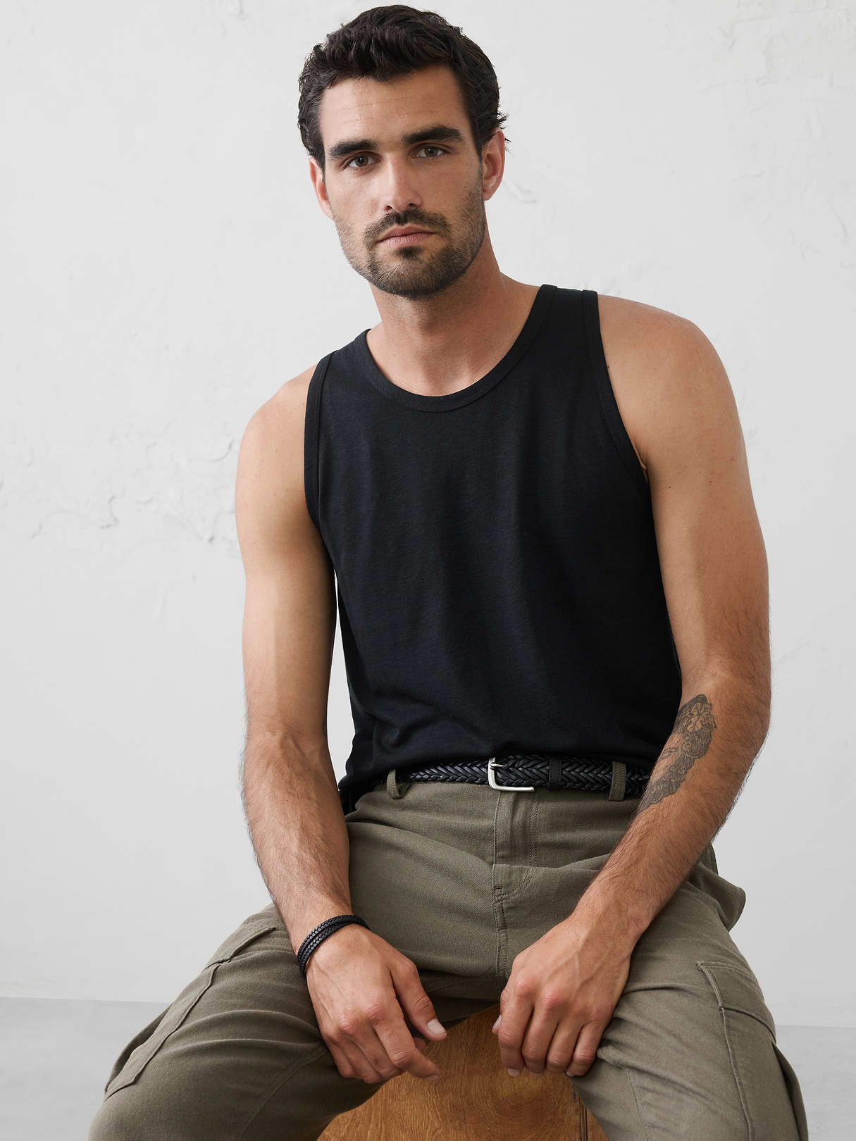linen blend tank linen blend tank