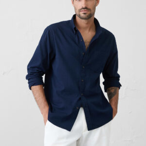 Витрина standard fit seersucker shirt