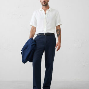 Home ease seersucker suit trouser