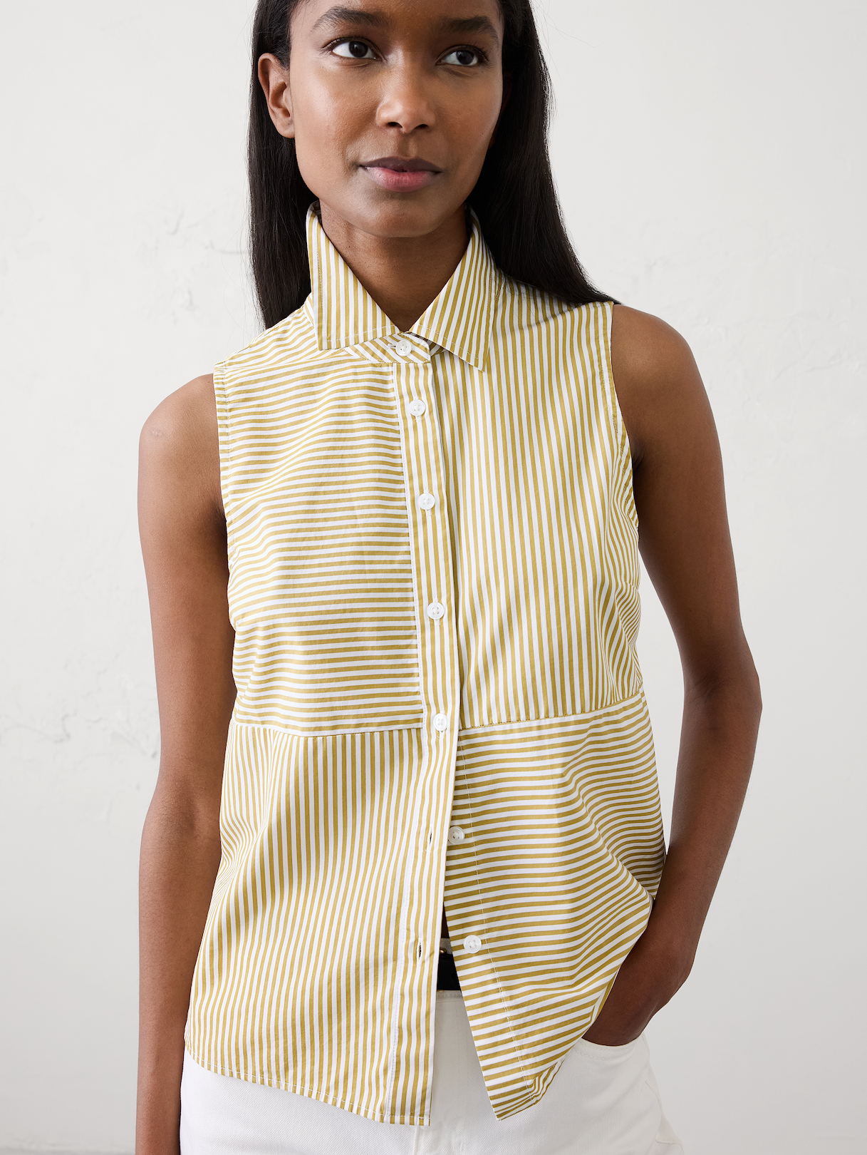 mixed striped shirt mixed striped shirt