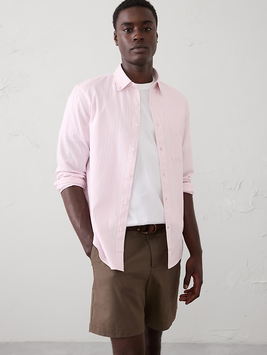 standard fit seersucker shirt standard fit seersucker shirt