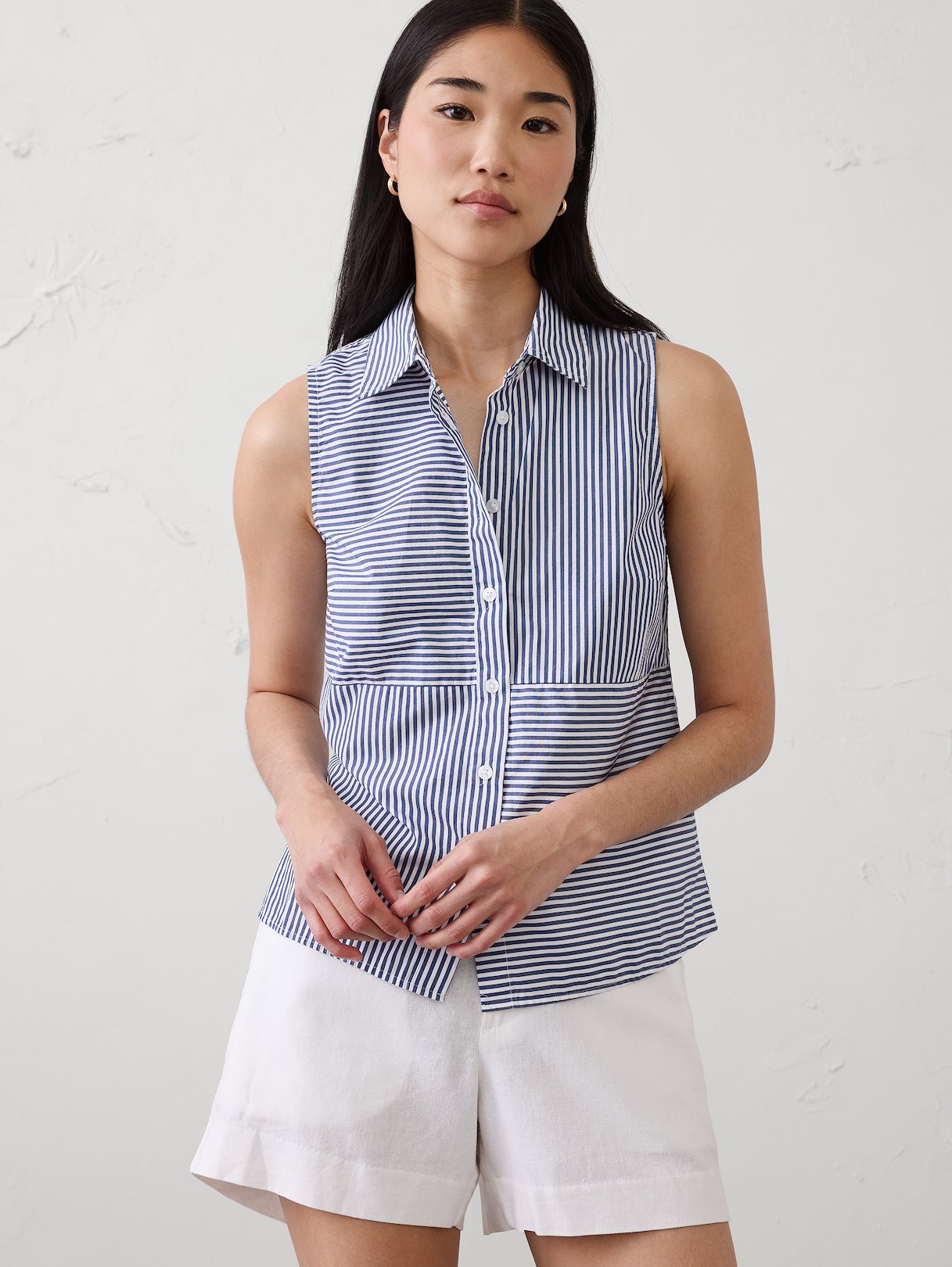 mixed striped shirt mixed striped shirt