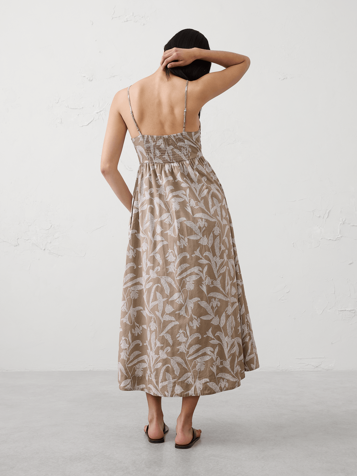 pleated voile long midi dress pleated voile long midi dress