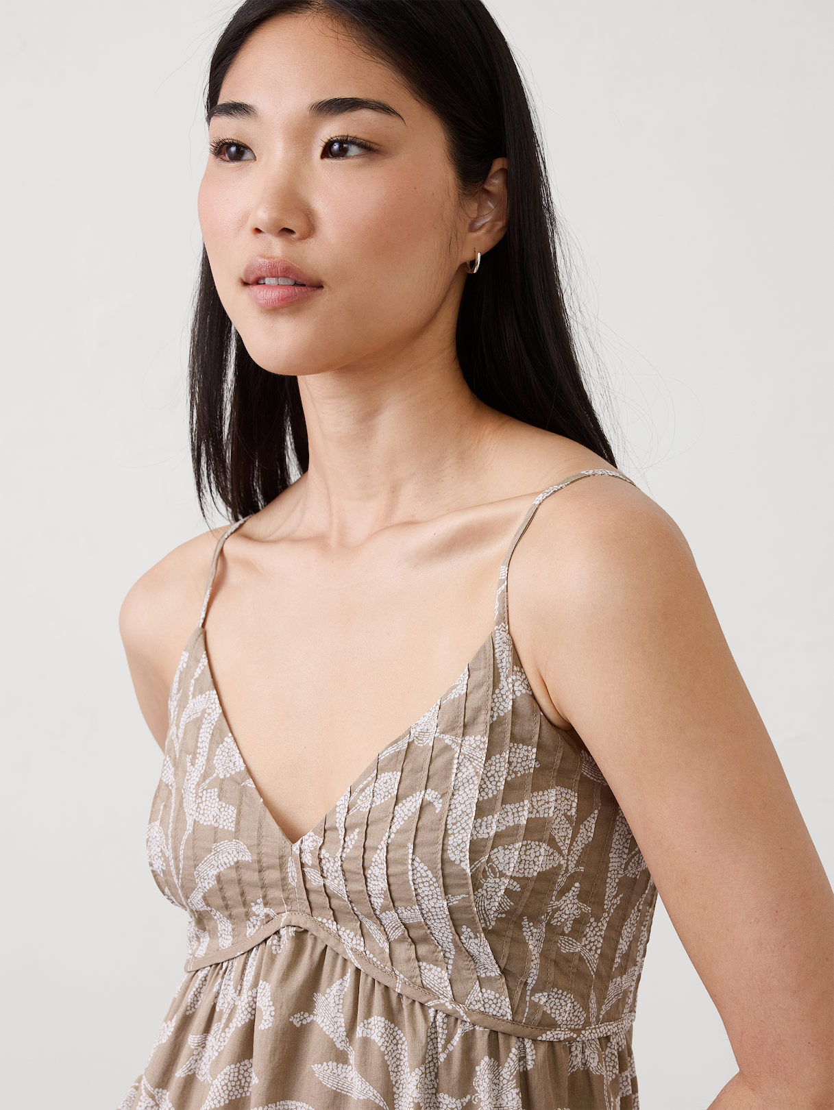 pleated voile long midi dress pleated voile long midi dress