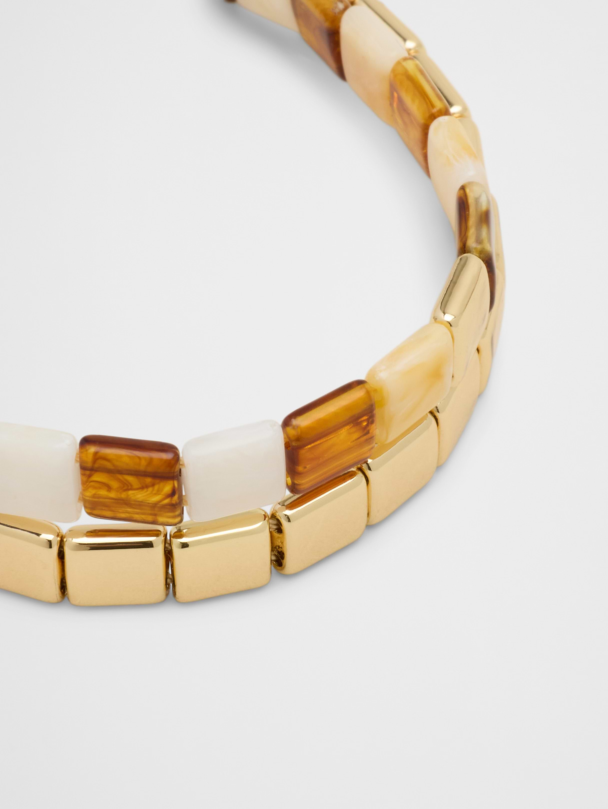 pull through chicklet bracelet set pull through chicklet bracelet set
