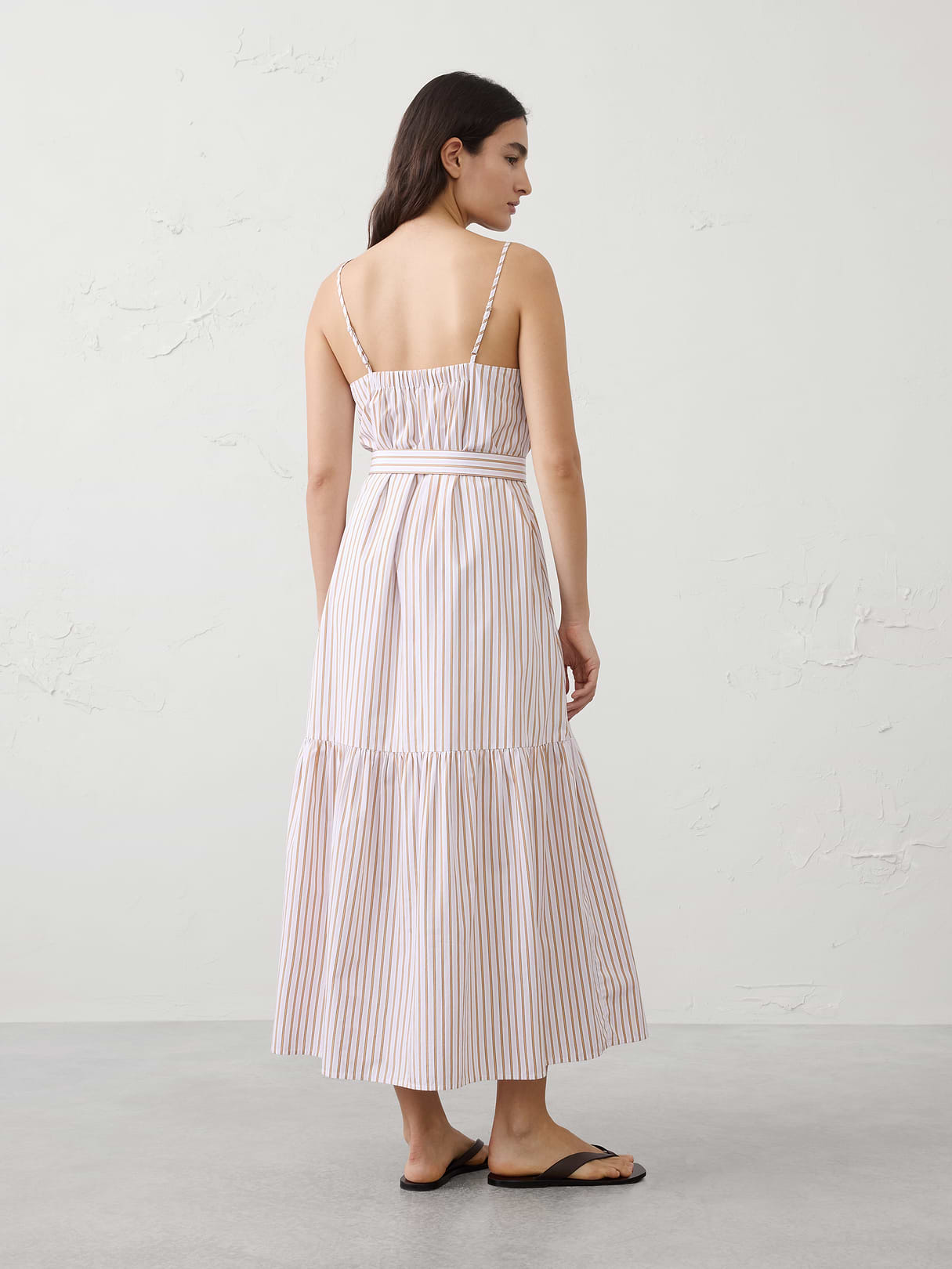 strappy tiered maxi dress strappy tiered maxi dress