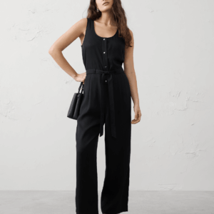 Витрина tencel cinch waist jumpsuit