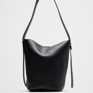 vegan leather bucket crossbody