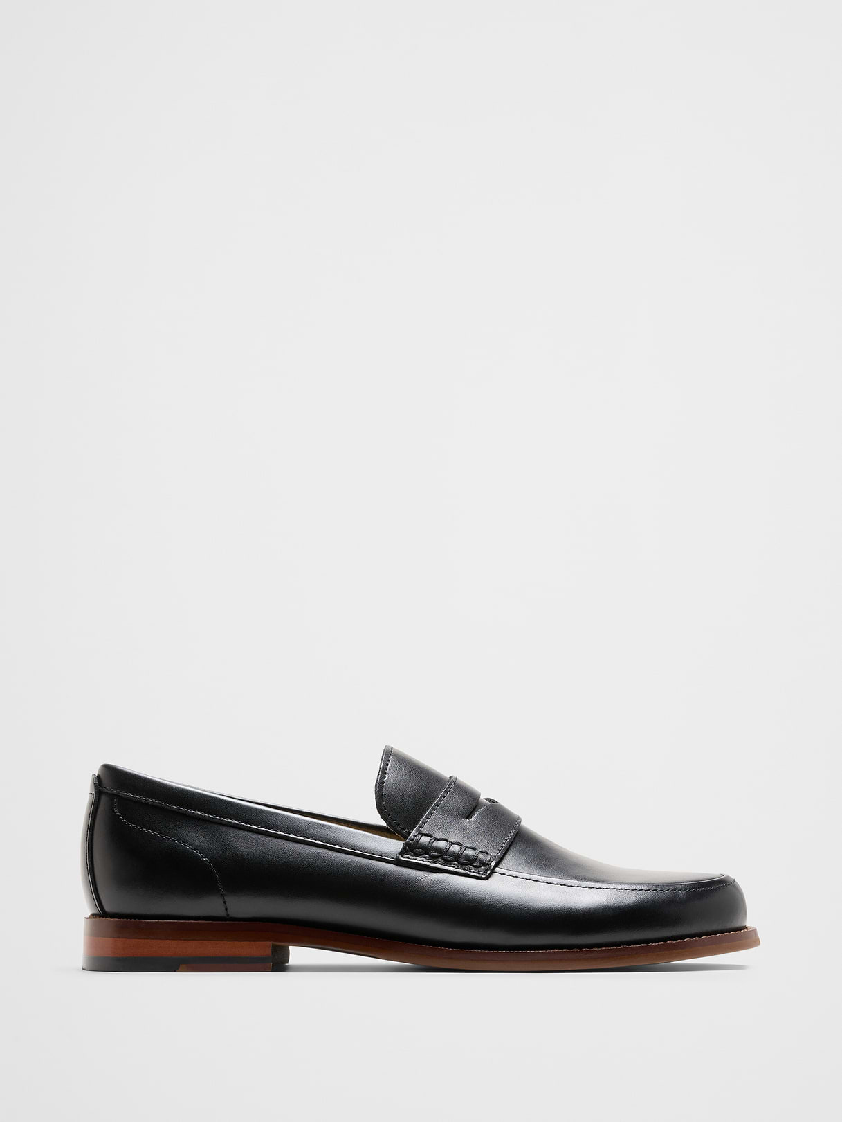 leather penny loafer leather penny loafer