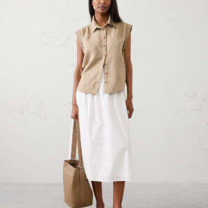 Витрина gauze soft gathered shirt